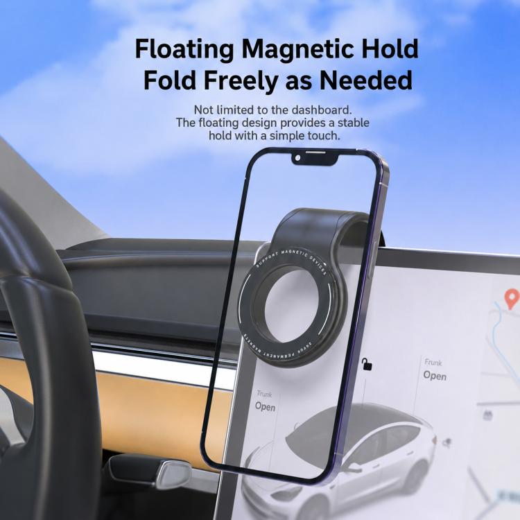 Supporto magnetico flessibile CZ-19 per telefono da cruscotto auto