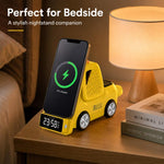 Caricabatterie wireless multifunzionale 6 in 1 con supporto da sc