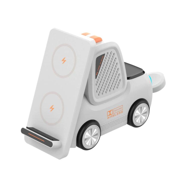 Caricabatterie wireless multifunzionale 5 in 1 con supporto da sc