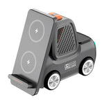 Caricabatterie wireless multifunzionale 5 in 1 con supporto da sc