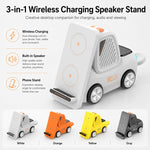 Caricabatterie wireless multifunzionale 5 in 1 con supporto da sc