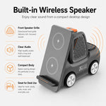 Caricabatterie wireless multifunzionale 5 in 1 con supporto da sc