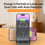 Caricabatterie wireless multifunzionale 5 in 1 con supporto da sc