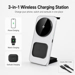 Supporto ricarica wireless magnetico 15W pieghevole