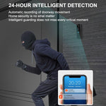 Videocitofono intelligente HD da 1 MP con funzione graffiti, sensore di movimento PIR e audio bidirezionale.
