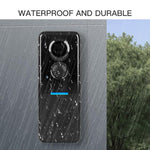 Videocitofono intelligente HD da 1 MP con funzione graffiti, sensore di movimento PIR e audio bidirezionale.