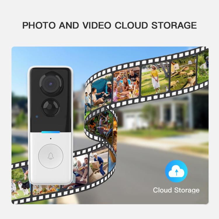 Videocitofono intelligente HD da 1 MP con funzione graffiti, sensore di movimento PIR e audio bidirezionale.