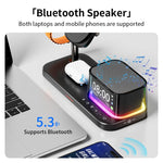 Caricabatterie wireless magnetico 5 in 1 C09 Plus