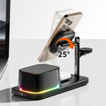 Caricabatterie wireless magnetico 5 in 1 C09 Plus
