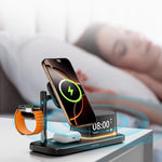 Caricabatterie wireless magnetico 5 in 1 C09 Plus