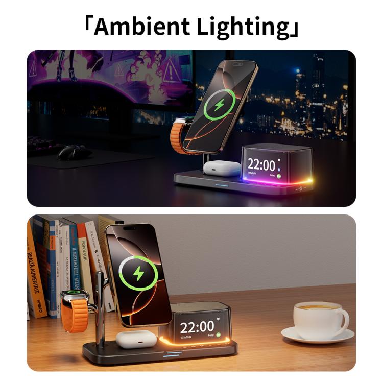 Caricabatterie wireless magnetico 5 in 1 C09 Plus