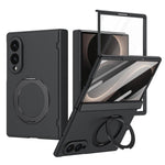 Supporto ad anello magnetico girevole, cerniera, custodia per telefono con pellicola integrata, For  Galaxy Z Fold8 5G, For Galaxy Z Fold8 Ultra 5G, For Galaxy Z Flip8 5G, For Galaxy Z Fold7 5G