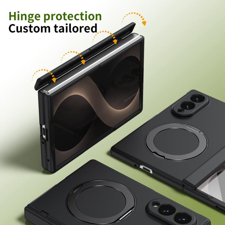 Supporto ad anello magnetico girevole, cerniera, custodia per telefono con pellicola integrata, For  Galaxy Z Fold8 5G, For Galaxy Z Fold8 Ultra 5G, For Galaxy Z Flip8 5G, For Galaxy Z Fold7 5G