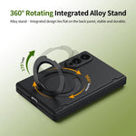 Supporto ad anello magnetico girevole, cerniera, custodia per telefono con pellicola integrata, For  Galaxy Z Fold8 5G, For Galaxy Z Fold8 Ultra 5G, For Galaxy Z Flip8 5G, For Galaxy Z Fold7 5G