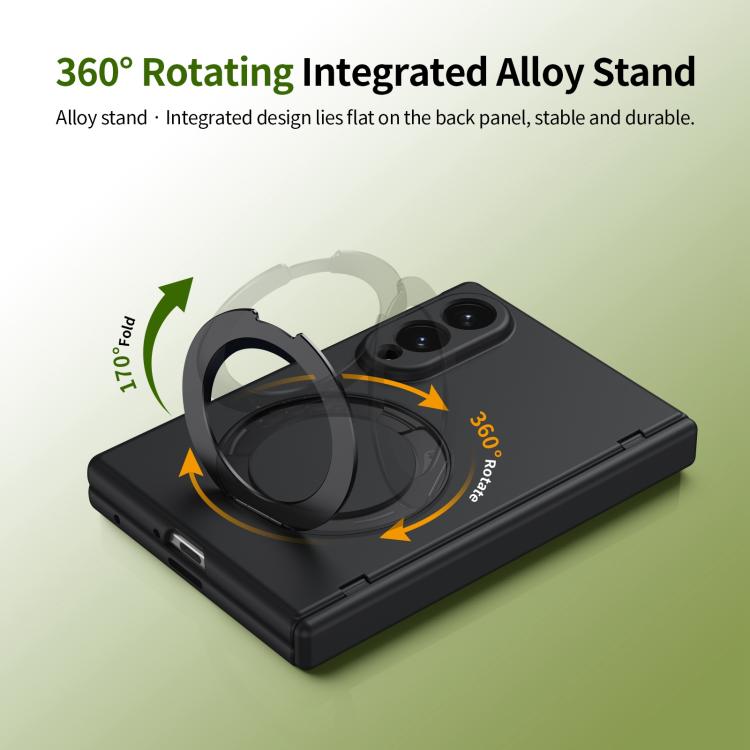 Supporto ad anello magnetico girevole, cerniera, custodia per telefono con pellicola integrata, For  Galaxy Z Fold8 5G, For Galaxy Z Fold8 Ultra 5G, For Galaxy Z Flip8 5G, For Galaxy Z Fold7 5G