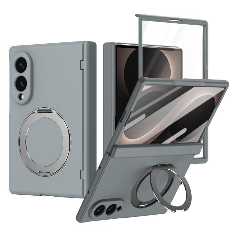 Supporto ad anello magnetico girevole, cerniera, custodia per telefono con pellicola integrata, For  Galaxy Z Fold8 5G, For Galaxy Z Fold8 Ultra 5G, For Galaxy Z Flip8 5G, For Galaxy Z Fold7 5G