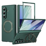 Supporto ad anello magnetico girevole, cerniera, custodia per telefono con pellicola integrata, For  Galaxy Z Fold8 5G, For Galaxy Z Fold8 Ultra 5G, For Galaxy Z Flip8 5G, For Galaxy Z Fold7 5G