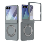 Supporto ad anello magnetico girevole, cerniera, custodia per telefono con pellicola integrata, For  Galaxy Z Fold8 5G, For Galaxy Z Fold8 Ultra 5G, For Galaxy Z Flip8 5G, For Galaxy Z Fold7 5G