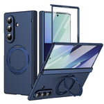 Supporto ad anello magnetico girevole, cerniera, custodia per telefono con pellicola integrata, For  Galaxy Z Fold8 5G, For Galaxy Z Fold8 Ultra 5G, For Galaxy Z Flip8 5G, For Galaxy Z Fold7 5G