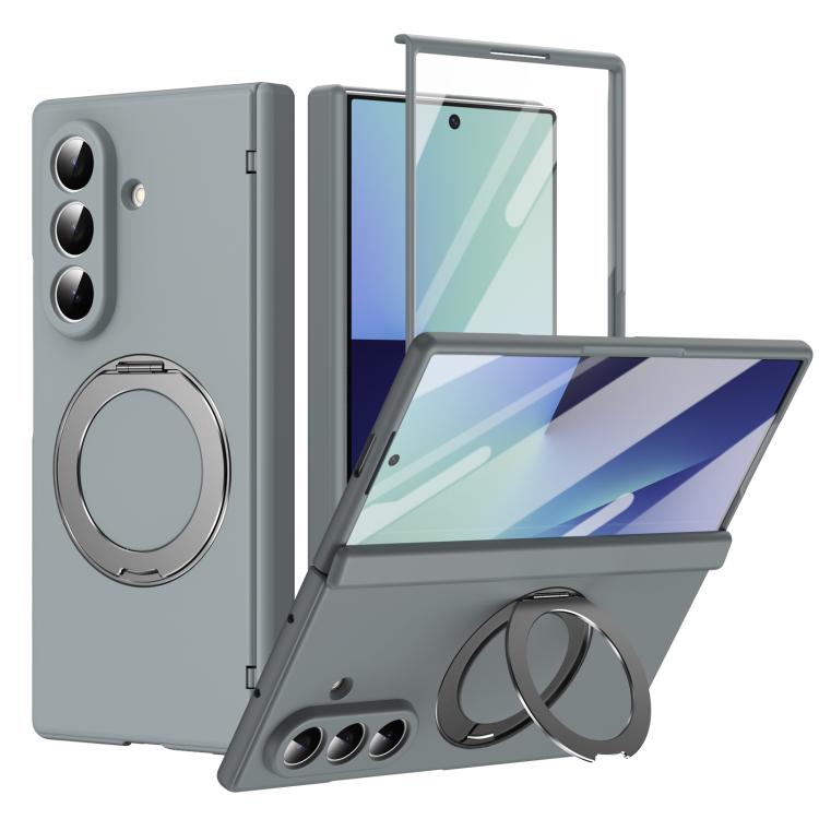 Supporto ad anello magnetico girevole, cerniera, custodia per telefono con pellicola integrata, For  Galaxy Z Fold8 5G, For Galaxy Z Fold8 Ultra 5G, For Galaxy Z Flip8 5G, For Galaxy Z Fold7 5G