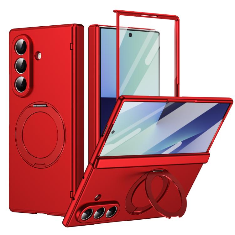 Supporto ad anello magnetico girevole, cerniera, custodia per telefono con pellicola integrata, For  Galaxy Z Fold8 5G, For Galaxy Z Fold8 Ultra 5G, For Galaxy Z Flip8 5G, For Galaxy Z Fold7 5G
