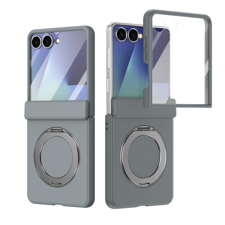 Supporto ad anello magnetico girevole, cerniera, custodia per telefono con pellicola integrata, For Galaxy Z Flip7 5G, For Galaxy Z Flip6 5G, For Galaxy Z Fold6 5G, For Galaxy Z Fold5 5G