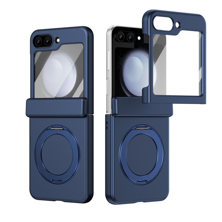 Supporto ad anello magnetico girevole, cerniera, custodia per telefono con pellicola integrata, For Galaxy Z Flip5 5G, For Galaxy Z Fold4 5G, For Galaxy Z Fold3 5G