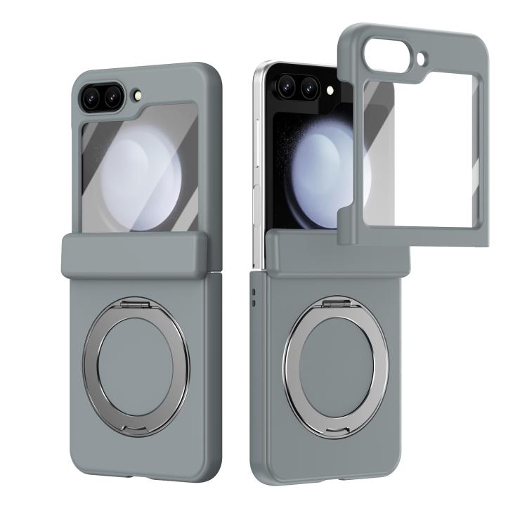 Supporto ad anello magnetico girevole, cerniera, custodia per telefono con pellicola integrata, For Galaxy Z Flip5 5G, For Galaxy Z Fold4 5G, For Galaxy Z Fold3 5G