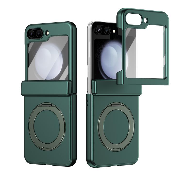 Supporto ad anello magnetico girevole, cerniera, custodia per telefono con pellicola integrata, For Galaxy Z Flip5 5G, For Galaxy Z Fold4 5G, For Galaxy Z Fold3 5G