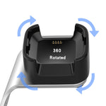 Per Huawei Watch GT / GT 2 / GT 2e Supporto per caricabatterie universale in lega di alluminio, For Fitbit Versa 2