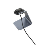 Per Fitbit Versa 3 / Fitbit Sense Supporto per caricabatterie in lega di alluminio con protezione chip, supporto ricarica rapida, For Fitbit Versa 3