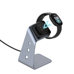 Per Fitbit Versa 3 / Fitbit Sense Supporto per caricabatterie in lega di alluminio con protezione chip, supporto ricarica rapida, For Fitbit Versa 3