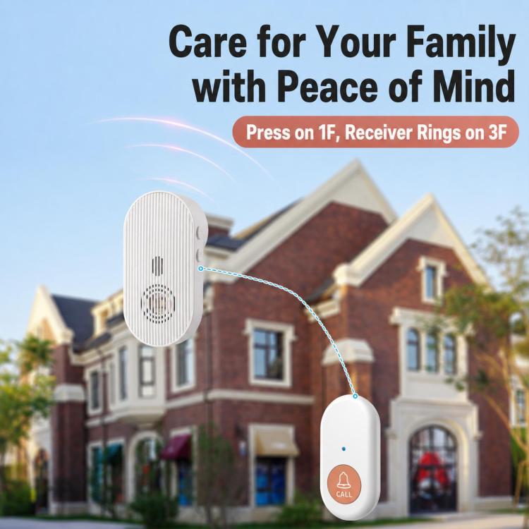 Campanello wireless impermeabile con volume regolabile