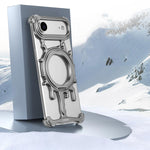 Custodia magnetica iPhone 17 con supporto girevole 360°