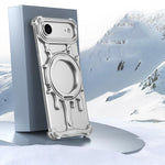 Custodia magnetica iPhone 17 con supporto girevole 360°