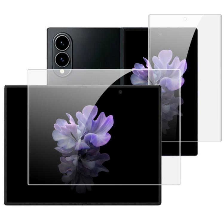 Pellicola protettiva in idrogel imak di quarta generazione, per schermo principale e schermo secondario (1 set)., For Galaxy Z Fold8 5G, For Galaxy Z Fold8 Ultra 5G, For Galaxy Z Flip8 5G