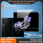 Pellicola protettiva in idrogel imak di quarta generazione, per schermo principale e schermo secondario (1 set)., For Galaxy Z Fold8 5G, For Galaxy Z Fold8 Ultra 5G, For Galaxy Z Flip8 5G