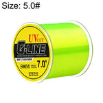 Filo da pesca principale in monofilo di nylon ad alta resistenza da 500 m, 4.0#, 5.0#, 6.0#, 7.0#