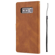 Custodia portafoglio in pelle PU con chiusura magnetica per Samsu