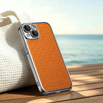 Custodia magnetica in ecopelle per iPhone 14 e 15