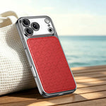 Custodia magnetica in ecopelle per iPhone 16 e 17