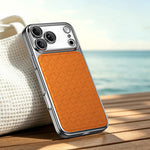 Custodia magnetica in ecopelle per iPhone 16 e 17