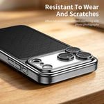 Custodia magnetica in ecopelle per iPhone 16 e 17