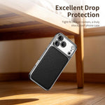 Custodia magnetica in ecopelle per iPhone 14 e 15