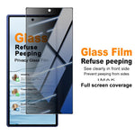 Pellicola protettiva in vetro temperato iMak Full Screen Privacy, esclusiva per le custodie per telefono, For Galaxy Z Fold8 Ultra 5G