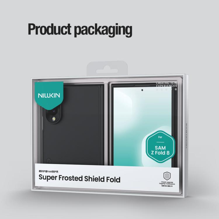 NILLKIN Custodia magnetica pieghevole in PC + TPU con MagSafe, For Galaxy Z Fold8 5G, For Galaxy Z Fold8 Ultra 5G