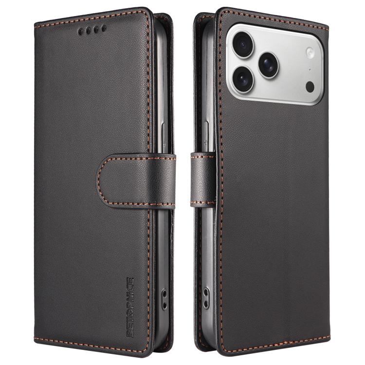 Custodia portafoglio in ecopelle per iPhone 17 Pro Max