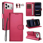 Custodia portafoglio in ecopelle per iPhone 17 Pro Max