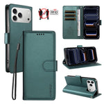 Custodia portafoglio in ecopelle per iPhone 17 Pro Max