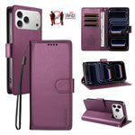 Custodia portafoglio in ecopelle per iPhone 17 Pro Max